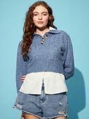 Blue color option, Sold out, Currently selected
