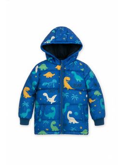 Trampoline - Unisex Blue Polyester Printed Jacket