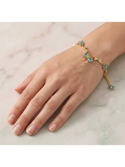 Salty - Blue Blossom Vine Bracelet