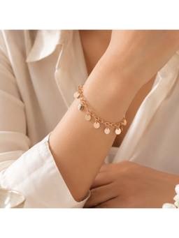 Salty - Gold Golden Cascade Charm Bracelet