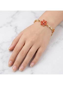 Salty - Orange Sunset Bloom Bracelet