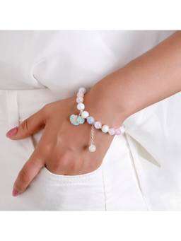 Salty - Multi-Colour Seashell Charm Bracelet