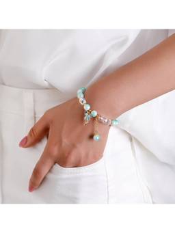 Salty - Pink Pastel Butterfly Charm Bracelet