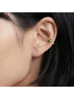Palmonas - 925 Sterling Silver Meadow Ladybug Earring for Women
