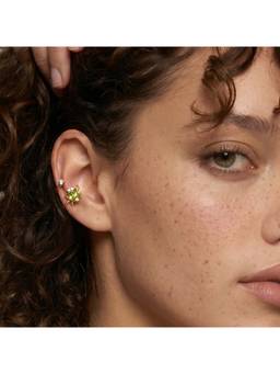 Palmonas - 925 Sterling Silver Beetle Whisper Earring for Women
