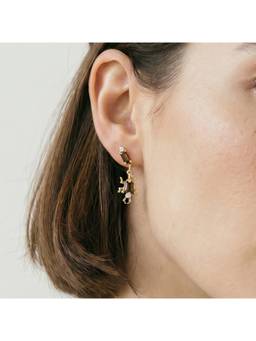 Palmonas - 925 Sterling Silver Stag Beetle Antler Earrings for Women