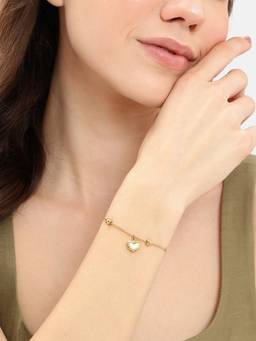 Carlton London - Gold Reversible Bracelet