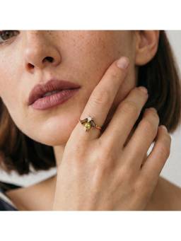 Palmonas - 925 Sterling Silver Mayfly Bloom Ring for Women