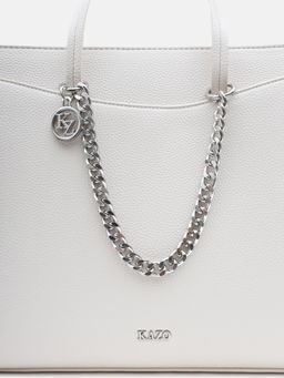 Kazo - Silver Thara Curb Link Bag Charm