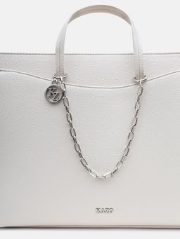 Kazo - Silver Orabelle Mixed Link Bag Charm