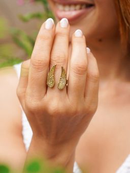 SOUL WORKS - Gold Fairy Brass Ring