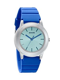 Sonata - Cassata 8992PP11W Blue Dial Analog Watch For Women