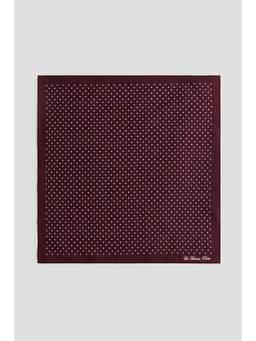 H&M - Girls Maroon Printed Cotton Scarf