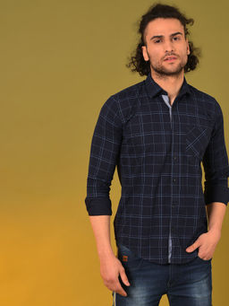 Campus Sutra - Men Checkered Stylish Casual Shirts