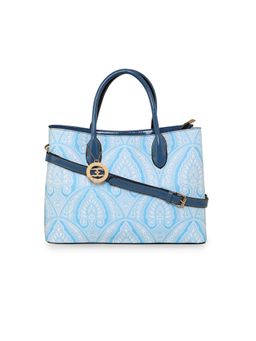 ESBEDA - Light Blue Color Mandala Graphic Printed Handbag for Women