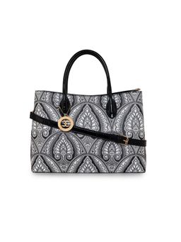 ESBEDA - Black Color Mandala Graphic Printed Handbag for Women