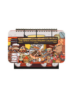 Happywagon - 2025 The Great Indian Railway Desk Calendar
