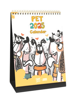 Happywagon - 2025 Pets Desk Calendar