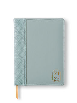 Happywagon - 2025 Blue Basketweave Planner