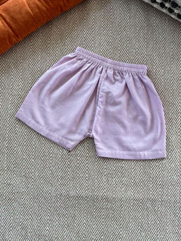 Bhaakur - Organic Cotton Lavender Shorts