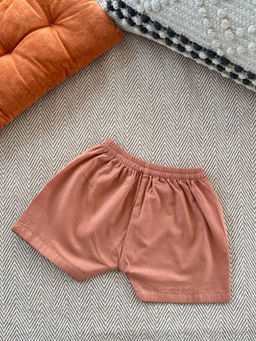 Bhaakur - Organic Cotton Brown Shorts