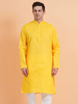 SG LEMAN - Men Yellow Kurta