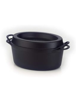 Le Creuset - Oval Doufeu ( Dutch Oven ) 32 cm Satin Black