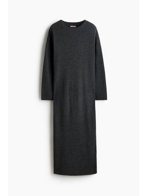 rib knit dress h&m grey Buy Women Rib-Knit (XS) Online Top Lace Tulle Sleeveless Zipper Back Lovely Pretty Flower Girl Dresses