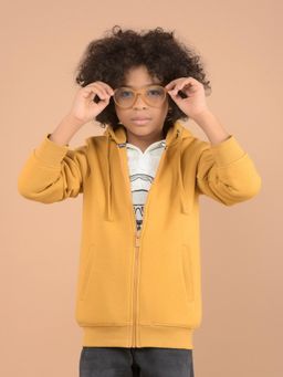 CRIMSOUNE CLUB - Boys Mustard Hoodie
