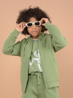 CRIMSOUNE CLUB - Boys Green Hoodie