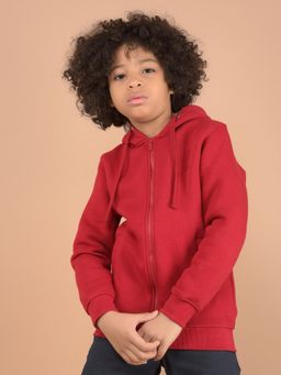 CRIMSOUNE CLUB - Boys Red Hoodie