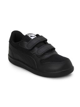 Puma - V Pre-school Unisex Kids Black Casual Shoes (UK 10)