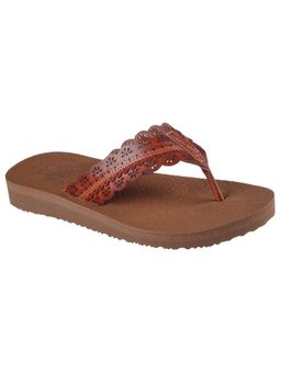 SKECHERS - Women Meditation Flipflops - Brown