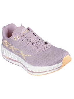 SKECHERS - Women Go Run Razor 5 Lace Up Running Shoes - Purple