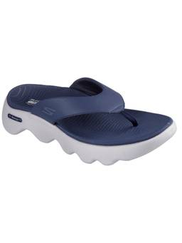 SKECHERS - Men Go Walk Massage Fit Flipflops - Blue