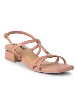 Bata - Women Fashionable Block Heel Sandals - Pink