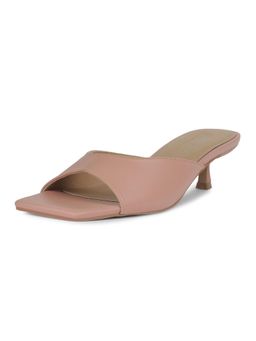 Bata - Womens Mule Kitten Heels - Pink