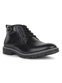 Bata - Men's Premium Casual Boots - Black