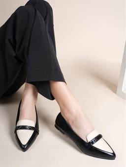 Twenty Dresses by Nykaa Fashion - Black Party Loafers