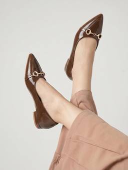Twenty Dresses by Nykaa Fashion - Brown Party Loafers
