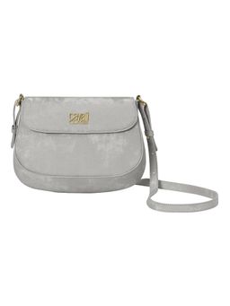 Cavalli Class - Women Solid Synthetic Crossbody Sling Bag - Silver