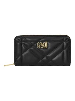 Cavalli Class - Women Textured Synthetic Wallet - Black