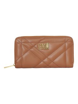 Cavalli Class - Women Textured Synthetic Wallet - Brown
