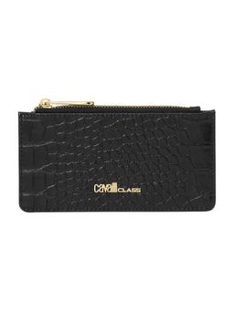 Cavalli Class - Women Textured Synthetic Wallet - Black