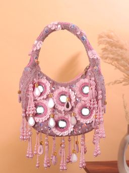 SWISNI - Pink Mirror Handbag (M)