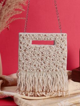 SWISNI - Pearl Designer Clutch Bag (M)