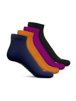 TalkingSox - Bamboo Ankle Length Super Soft Smart Seamless Socks (Pack of 4)