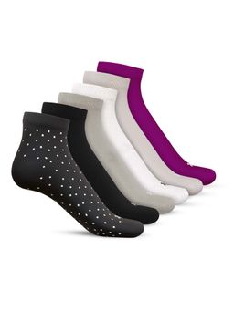 TalkingSox - Bamboo Ankle Length Super Soft Smart Seamless Socks (Pack of 6)