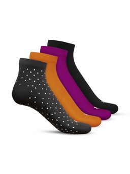 TalkingSox - Bamboo Ankle Length Super Soft Smart Seamless Socks (Pack of 4)