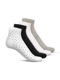 TalkingSox - Bamboo Ankle Length Super Soft Smart Seamless Socks (Pack of 4)